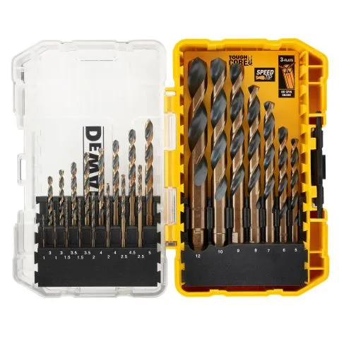 DT70729-QZ Dewalt Metallborrsats 23 delar, HSS-G Erbjudande